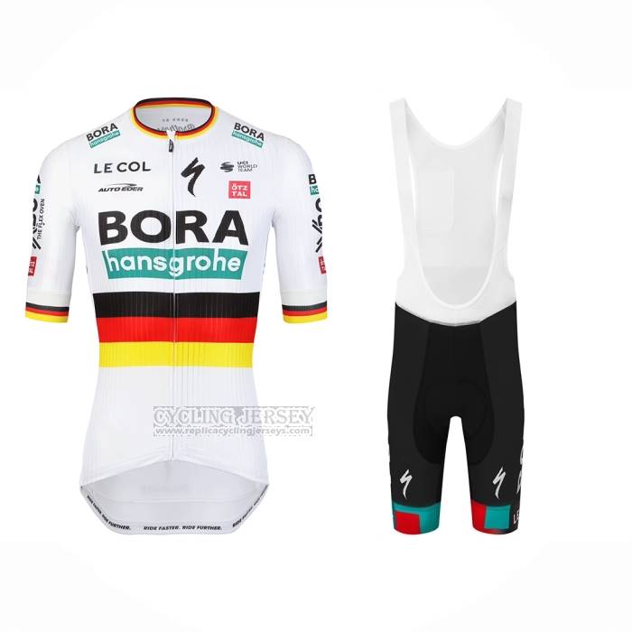 2023 Cycling Jersey Bora-hansgrone Black Red Yellow Short Sleeve And Bib Short
